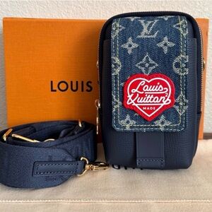 Louis Vuitton x NIGO Phone Pouch Crossbody Bag